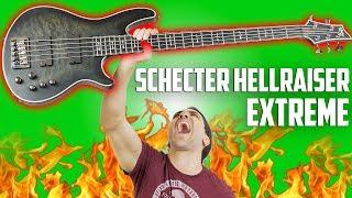 What I Love and Hate About This Bass - Schecter Hellraiser Extreme Bass Review and Demo