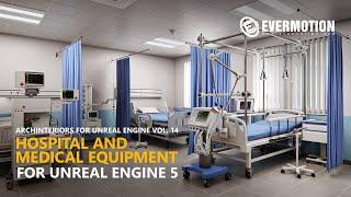 Medical Equipment 3D Models for Unreal Engine 5