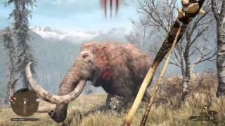 Far Cry® Primal: Killing a mammoth