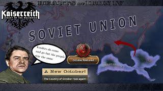 Hoi4 Kaiserreich: Bolshevik Latvia restores the Soviet Union