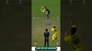 Rohit Sharma vs Mitchell strac powerful six