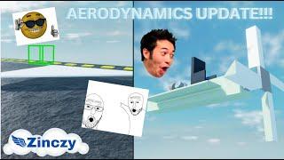 Aerodynamics update | Roblox Plane Crazy