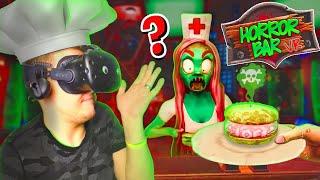 МАКДОНАЛДС ДЛЯ ЗОМБИ! | Horror Bar VR | HTC Vive VR