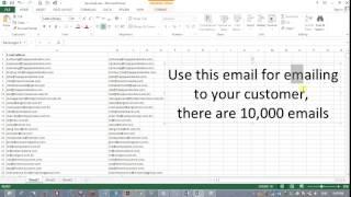 10000 Emails for Email Marketing Service