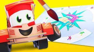 Truck Games, les petits camions   Un Camion Artiste #camionspourenfants