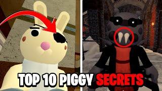 Top 10 Piggy SECRETS You FORGOT!! (Roblox)