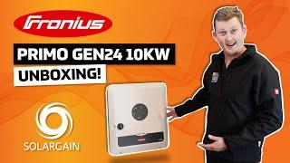 First Fronius Primo Gen24 10kW Unboxing