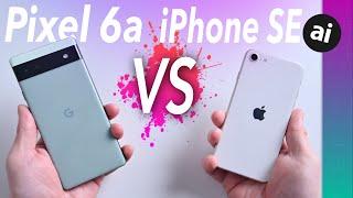 Apple iPhone SE VS Google Pixel 6a! Budget Smartphone Showdown!