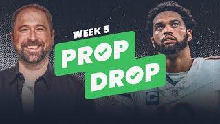 NFL Week 5 Player Prop Bets with Sean Koerner! | NFL Player Props & Picks