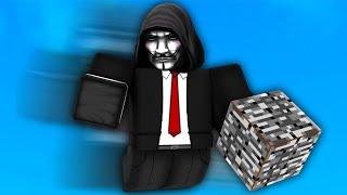 So I pretended to be a HACKER in Roblox Bedwars..