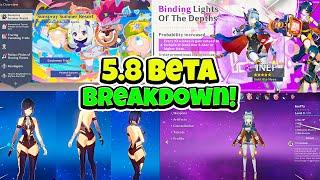 5.8 FULL BREAKDOWN! Banners, Free Skins, Hydro Buffs, Free Primogems - Genshin Impact