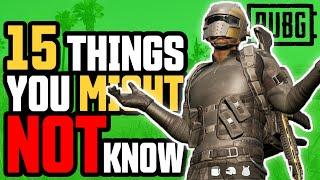 PUBG Tips PS4 & Xbox // 15 THINGS YOU MIGHT NOT KNOW