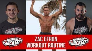 Zac Efron Workout Routine Guide