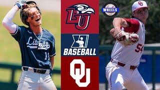 Liberty vs Oklahoma Highlights | Regionals Opening Round | 2022 College Baseball Highlights