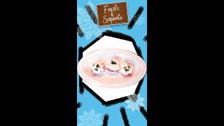 Tartine con salmone  e formaggio #fingerfood #shorts