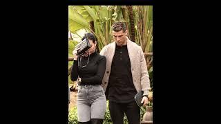 Ronaldo with beautiful wife️ #football #shorts #youtubeshorts #ronaldo #georgina#cr7