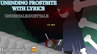 Unending Frostbite With Lyrics | Sticknodes Pro Animation |