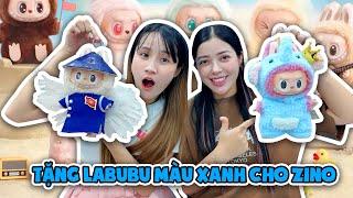 Tặng Labubu Màu Xanh Cho Zino I Linh Barbie Vlog