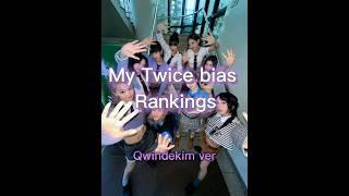 My top bias of TWICE  #kpop #twice #once #qwindekim