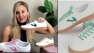 Tretorn Gum Sole Lace-Up Sneaker - Nylite on QVC