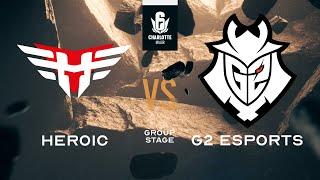 Heroic vs. G2 Esports // Six Charlotte Major - Group Stage - Day 1