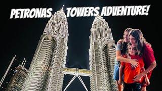 Petronas Towers Adventure: Sky-High Views & Fun at Lake Symphony!