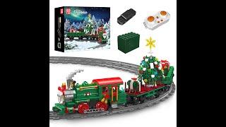 Mould King 12039 ESU KG230 Diesel Locomotive Christmas Special Edition