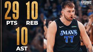 Luka Doncic's TRIPLE-DOUBLE Helps Send Dallas To Conference Finals!  | May 18, 2024