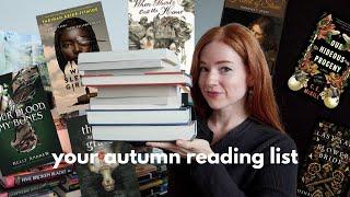 20+ books ️ an updated autumn book list  creepy forests, sentient houses, vampires, dark academia