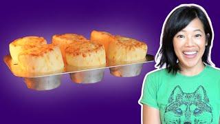 CHEESY Bread In 30 Minutes - Flour-less Blender Bread  Pao De Queijo