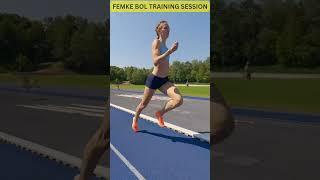 Femke Bol's Training Session #trackandfield #athletics #inspiration #viral #sport #youtubeshorts