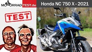 Honda NC 750 X | Test des günstigen Cross-Over Bikes von Honda (Modell 2021)