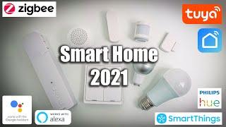 Zemismart CHEAPEST Smart Home 2021 with Integrated Alarm works with SmartThings / Philips Hue / Tuya