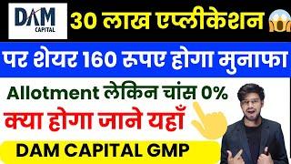 DAM Capital Advisors IPO Latest News | DAM Capital IPO GMP Today | DAM Capital IPO Allotment Chances