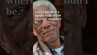 Avatar Aang says Morgan Freeman quotes, Is listening important? I can’t think of a single walk