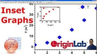 How to Inset One Graph into Another One With OriginLab | Drawing/Graphing-19