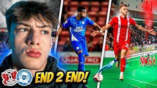 LIMBS, COMEBACK & SCREAMER at LEYTON ORIENT vs PETERBOROUGH UNITED