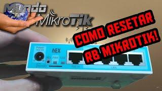 How to Reset a Mikrotik RB Router