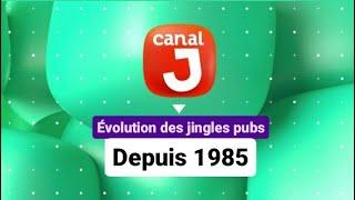 Evolution des jingles pubs de Canal J (Depuis 1985) - #4