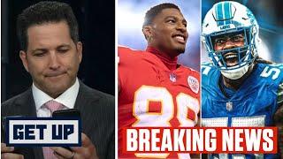 GET UP | Adam Schefter BREAKING 2024 NFL trade deadline: Mike Williams to Chiefs, Za'darius to Lions