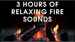 3 Hours of Relaxing Fire Sounds. Огонь.