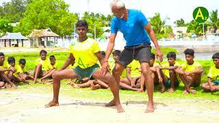 Kabaddi skills- raiding- crossing the baulk line and bonus line