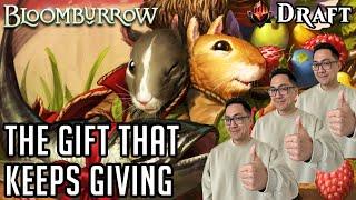 Christmas Came Early With All These Gifts | Bloomburrow Draft | Mythic 109 | MTG Arena