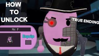 How To Get TRUE ENDING BADGE+MR P SKIN (Roblox Piggy)