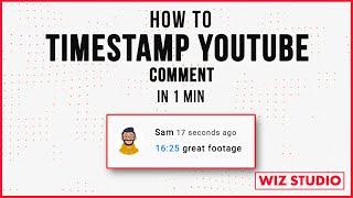 How to Timestamp YouTube Comments