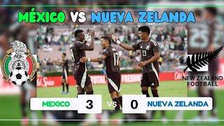 México vs. Nueva Zelanda | Amistoso Internacional 2024 | Reaccionando 3-0