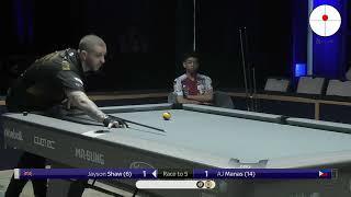 Jayson Shaw vs Albert James Manas | Highlights 9 ball | Mar 21 | Premier League Pool