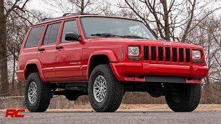 Installing Jeep Cherokee XJ 3 inch Suspension Lift Kit by Rough Country