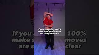 Dancing at 50% vs 100% 🪫 #sydneydance #dancestudio #danceclass #50percentoff #100percent