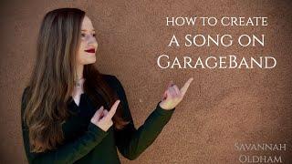 How to record a song on GarageBand using GarageBand tracks | Includes some of my top tips